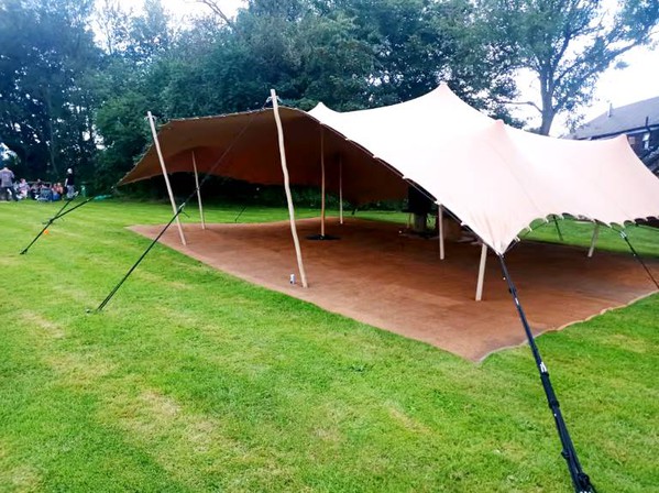 Second hand stretch tent for sale