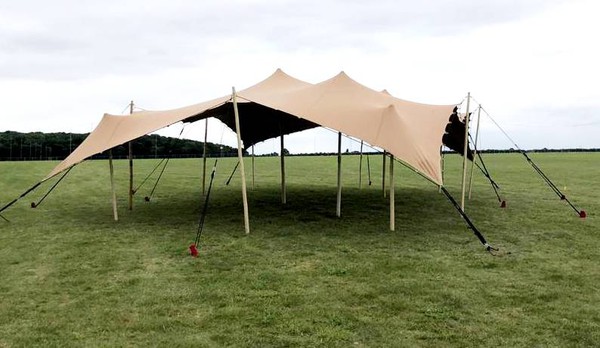 Stretch tent for weddings