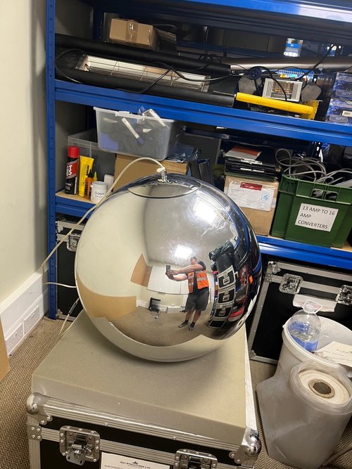 Tom Dixon Design Silver Sphere Lights Tom Dixon Design Silver Sphere Lights
