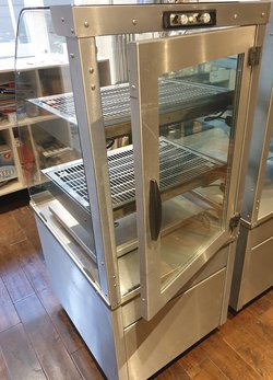 Secondhand Used Counterline Vision Aire Heated Display Cabinet For Sale
