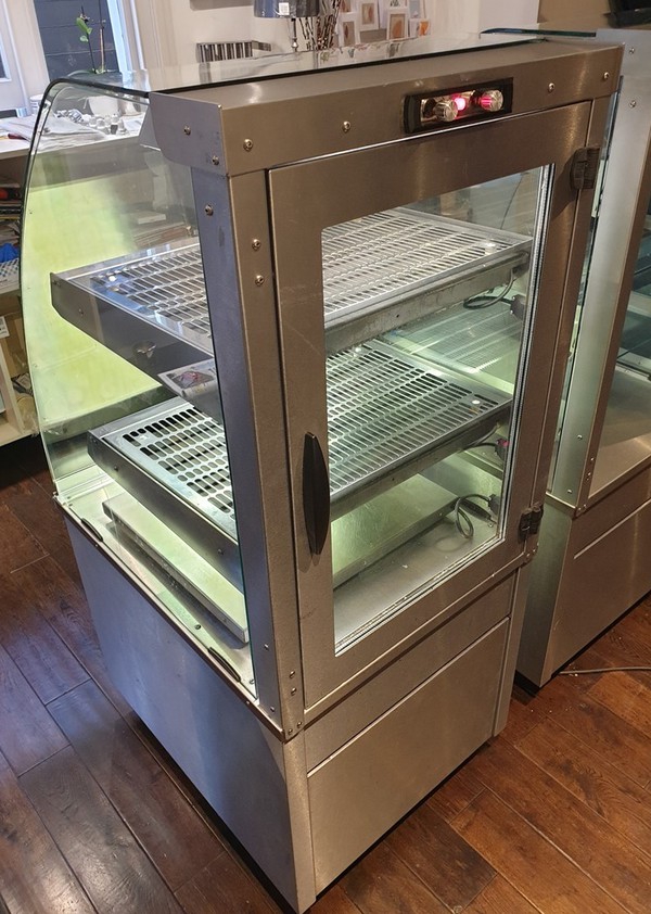 Used Counterline Vision Aire Heated Display Cabinet For Sale