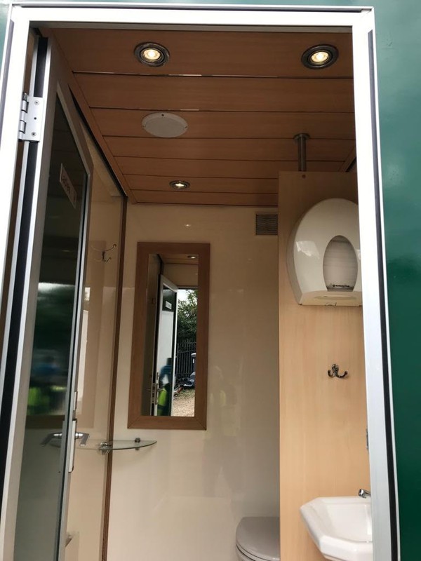 Luxury 2+2 Shaw Services Toilet Trailer - Derbyshire 2