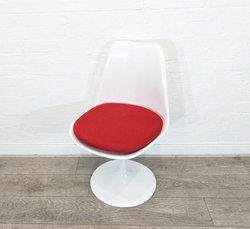 White 70's Tulip chairs for sale