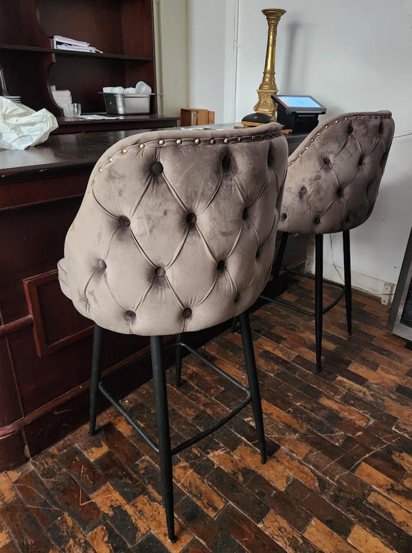 Luxury Upholstered Bar Chairs