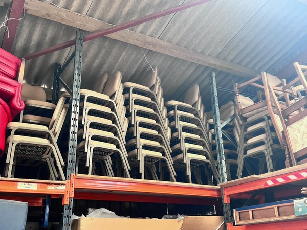 Secondhand 66x Burgess Banqueting Chairs For Sale