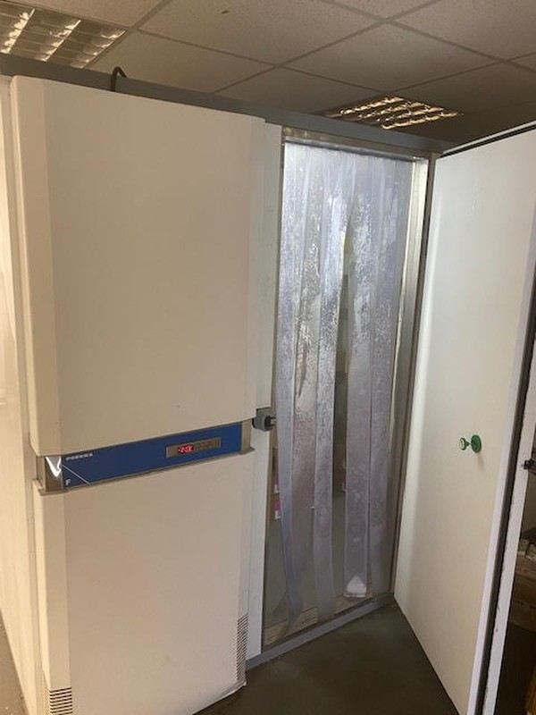 Secondhand Porkka 18.0A Air Cooled Walk In Freezer For Sale
