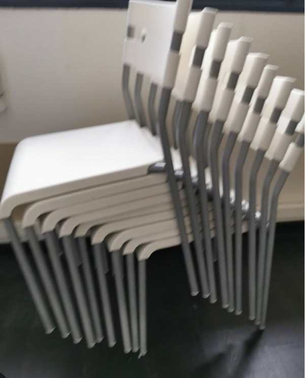 Secondhand 82 White Laver Ikea Chairs For Sale