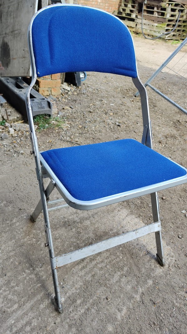 Sadler Padded Folding Chair for sale