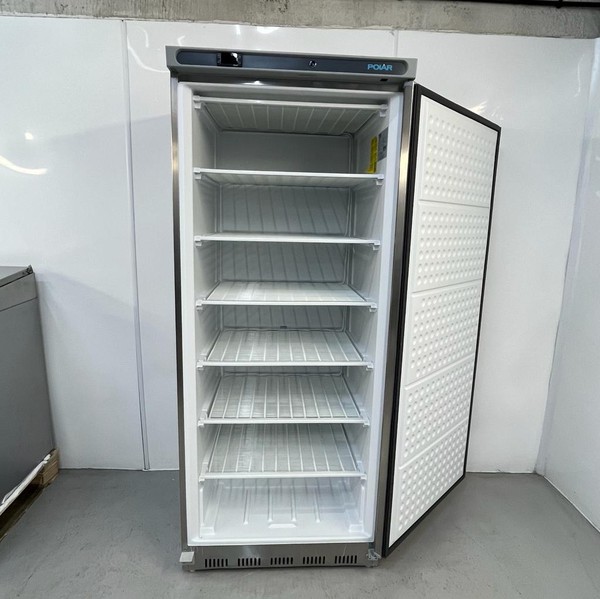 Polar Single Door Upright Stainless Steel Freezer