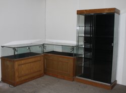 Complete Set of 1 Cabinet and 3 Counters