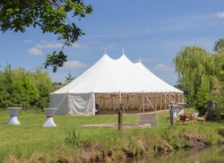 Barkers Celeste Canvas Wedding Marquee 40x100ft