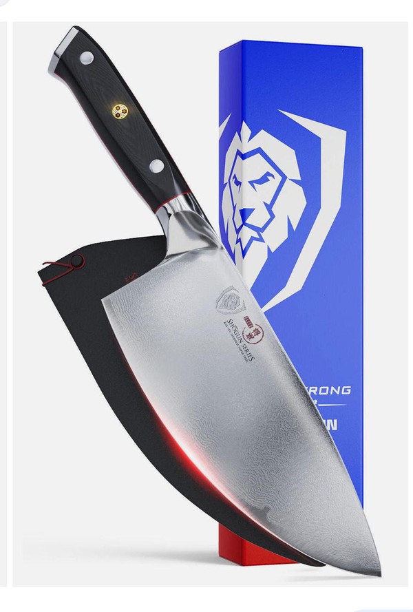 Second Hand Dalstrong Shogun Series 7” Rocking Herb Knife