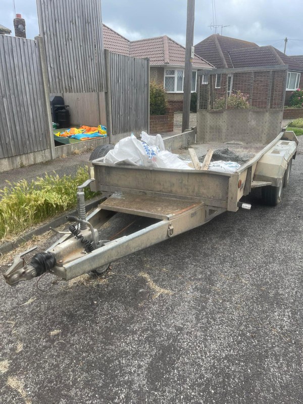 Secondhand Used Nugent 2.6ton Plant Trailer For Sale