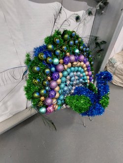 Secondhand Peacock Christmas Display For Sale