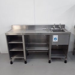 Secondhand Used Stainless Bar Sink For Sale