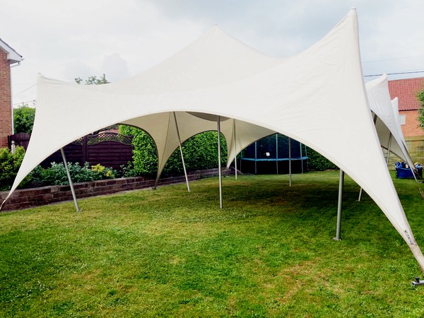Trapeze Marquee by Tentnology - 40ft x 30ft