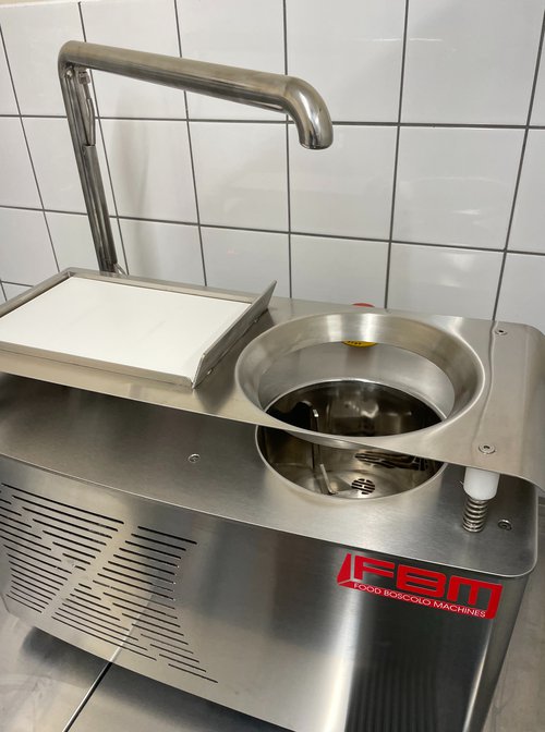 Secondhand Used FBM Aura Table Top Continuous Chocolate Tempering Machine, Single Phase For Sale