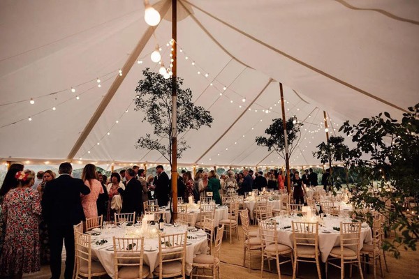 Buy Used 9x21m Petal Pole Marquee