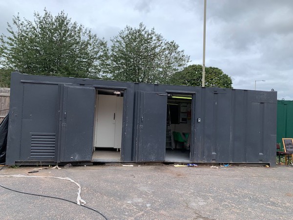 Secondhand Used Welfare Unit Canteen For Sale