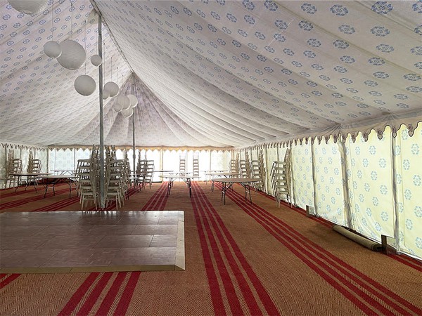 Selling Traditional Indian Pole Tent 21m x 11.5m