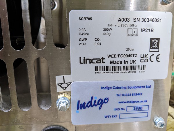 Lincat SCR 785 Refrigerated Food Display
