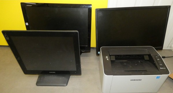 Epos screens and printer