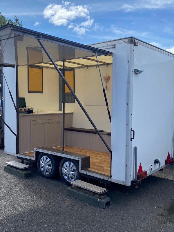 17ft x 6ft event trailer
