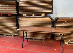 Secondhand Used Wooden Folding Tables