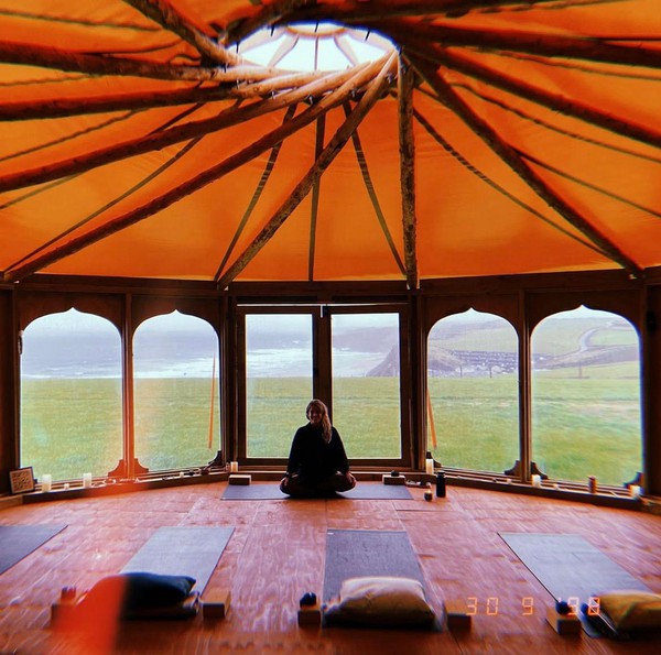 Secondhand Bespoke 8m Yoga Studio Yurt For Sale