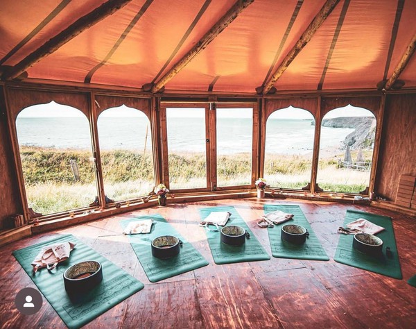 Secondhand Used Bespoke 8m Yoga Studio Yurt