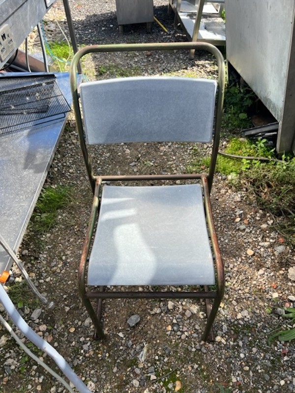 Metal Framed Retro Chairs