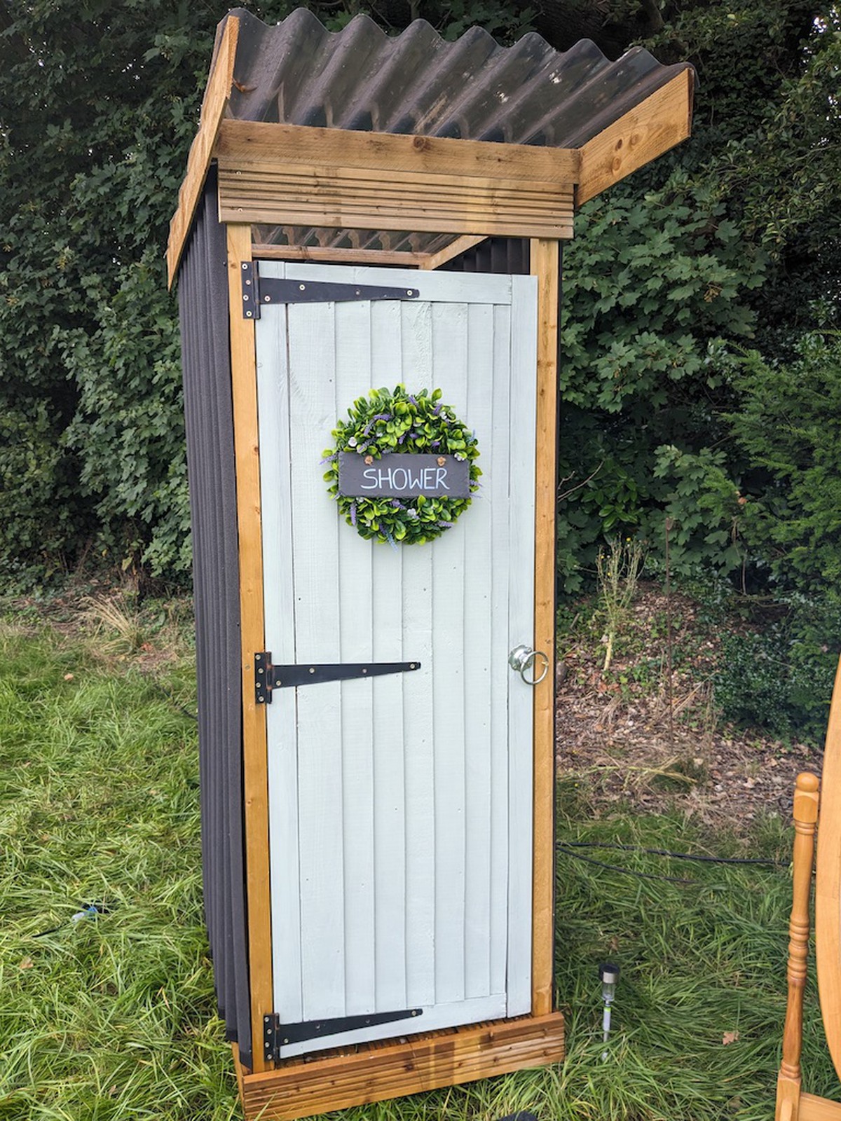 Glamping Equipment | Glamping Showers | Outdoor Shower Cubicle ...