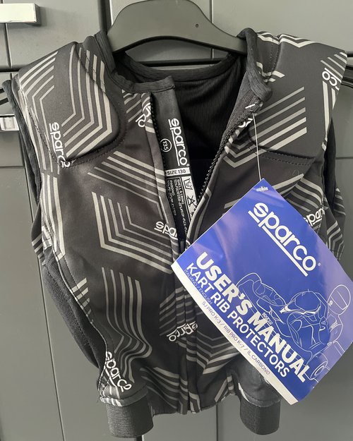 Secondhand Sparco Kids Rib Protector For Sale Secondhand Sparco Kids Rib Protector For Sale