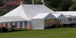 Secondhand Traditional Marquee 80' x 40' For Sale