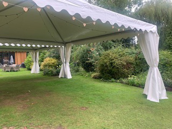Secondhand White Pagoda Marquee 6m x 6m