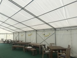9 m x 21 m frame tent
