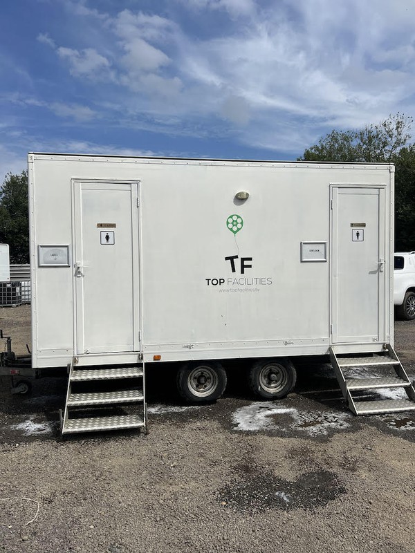 Used 1+1 White Toilet Trailer for sale