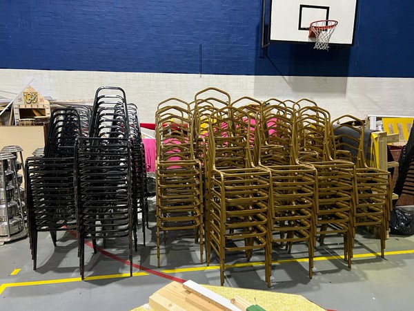 Used Second Hand Banquet Chairs and Frames For Sale