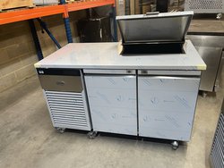 Secondhand Used Foster EP 1/2 H EcoPro G3 Refrigerator Counter For Sale