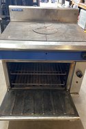 Secondhand Used Blue Seal Solid Top Natural Gas Oven Range For Sale