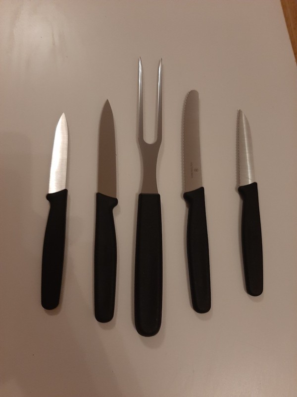 Victorinox 11 Piece Knife Set for sale
