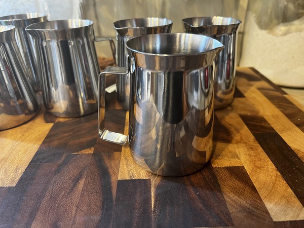 Secondhand Used Contacto 18/10 Stainless Steel Milk Jug