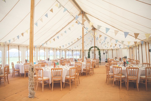 Oval Traditional Canvas Marquee