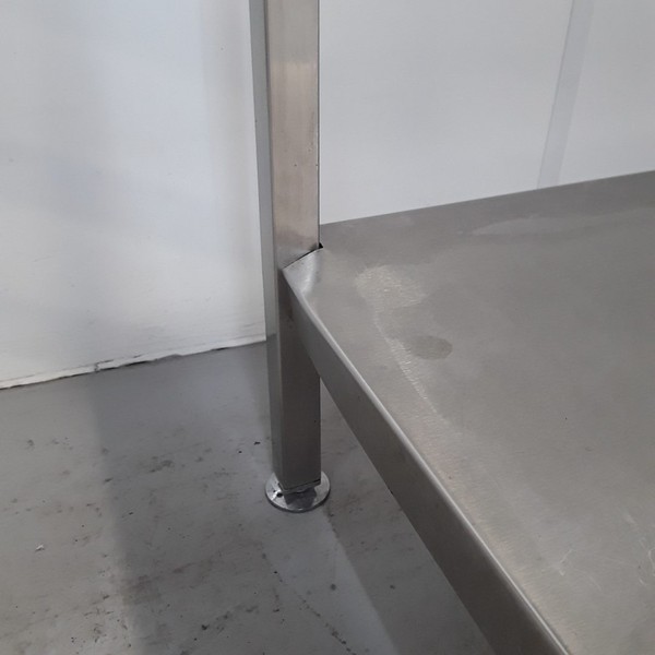Used stainless steel table