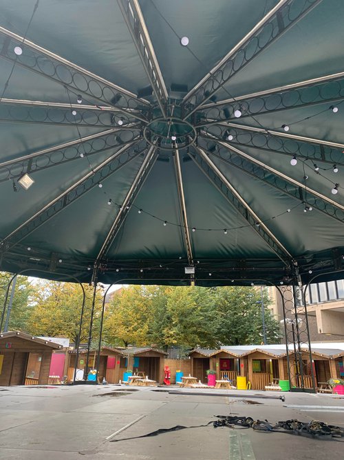 Secondhand Used Layher Bandstand For Sale Secondhand Used Layher Bandstand For Sale