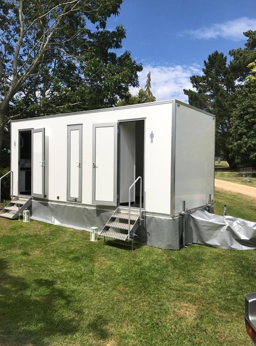 Secondhand Used Pea green 3+1 Toilet Trailer For Sale Secondhand Used Pea green 3+1 Toilet Trailer For Sale
