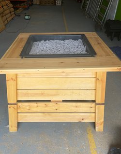 Secondhand Used Wooden Fire Pit for Inside Outside Tipis For Sale