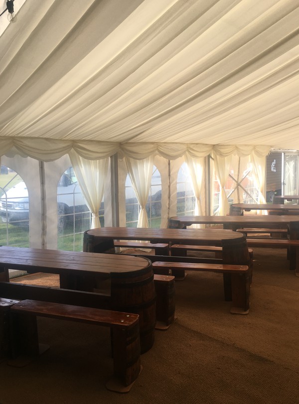 Secondhand 12m x 27m Clearspan Marquee For Sale