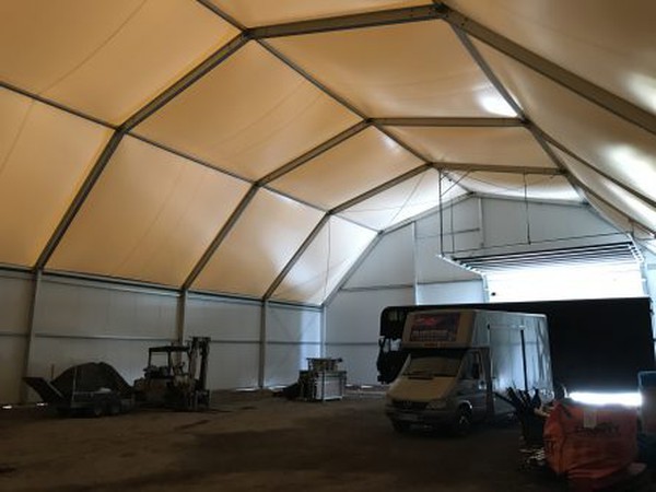 Secondhand RoderVall Polygonal Temporary Structure For Sale
