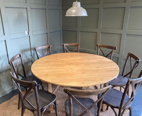 Made To Order Sturdy Round Wooden Tables